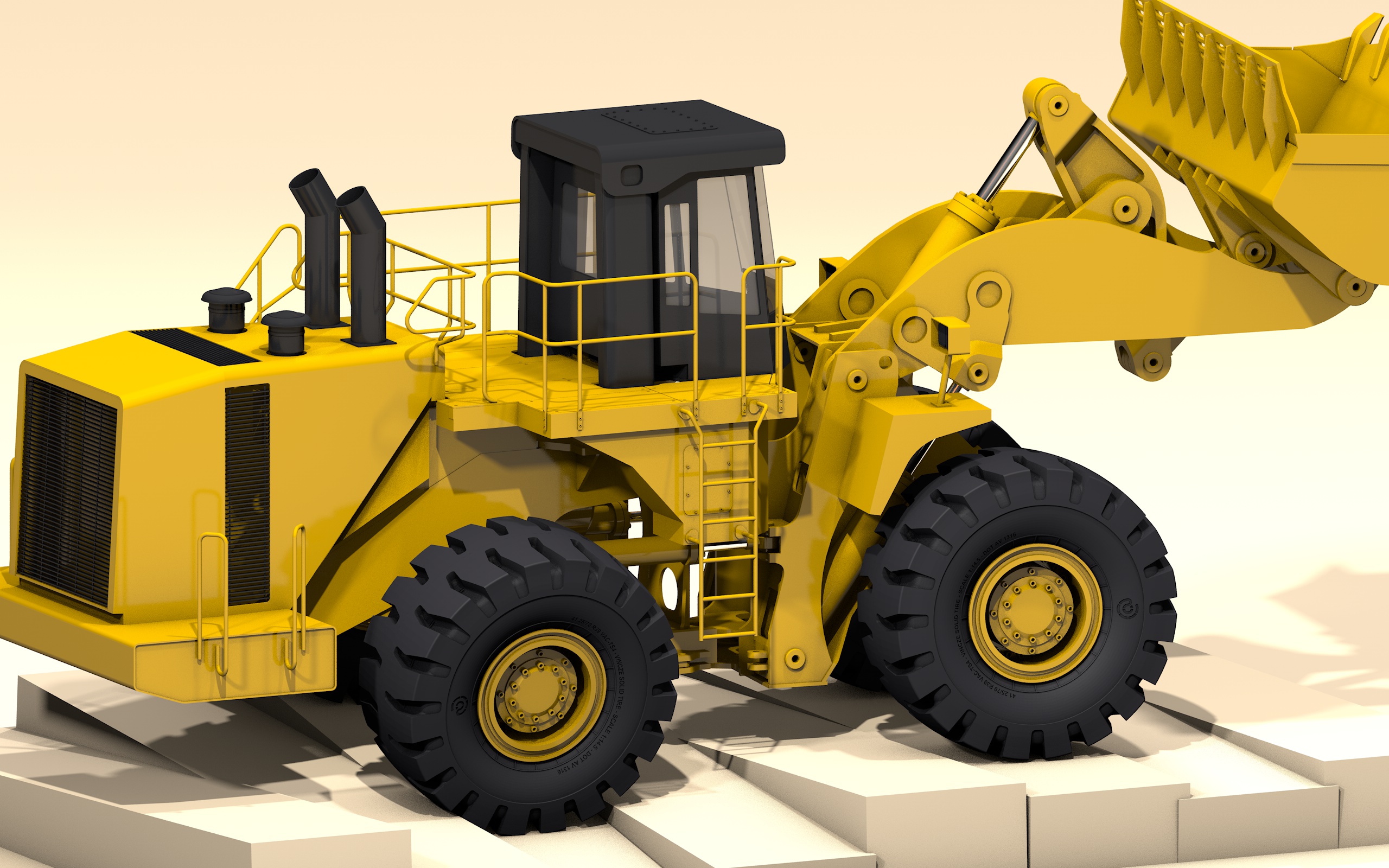 Caterpillar 990H - 1:14.5 - RC Truck and Construction